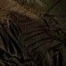 Ткань Сетка полоска с люрексом хамелеон